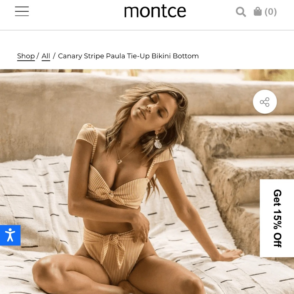 Montce Swim Bikini - top and bottom together